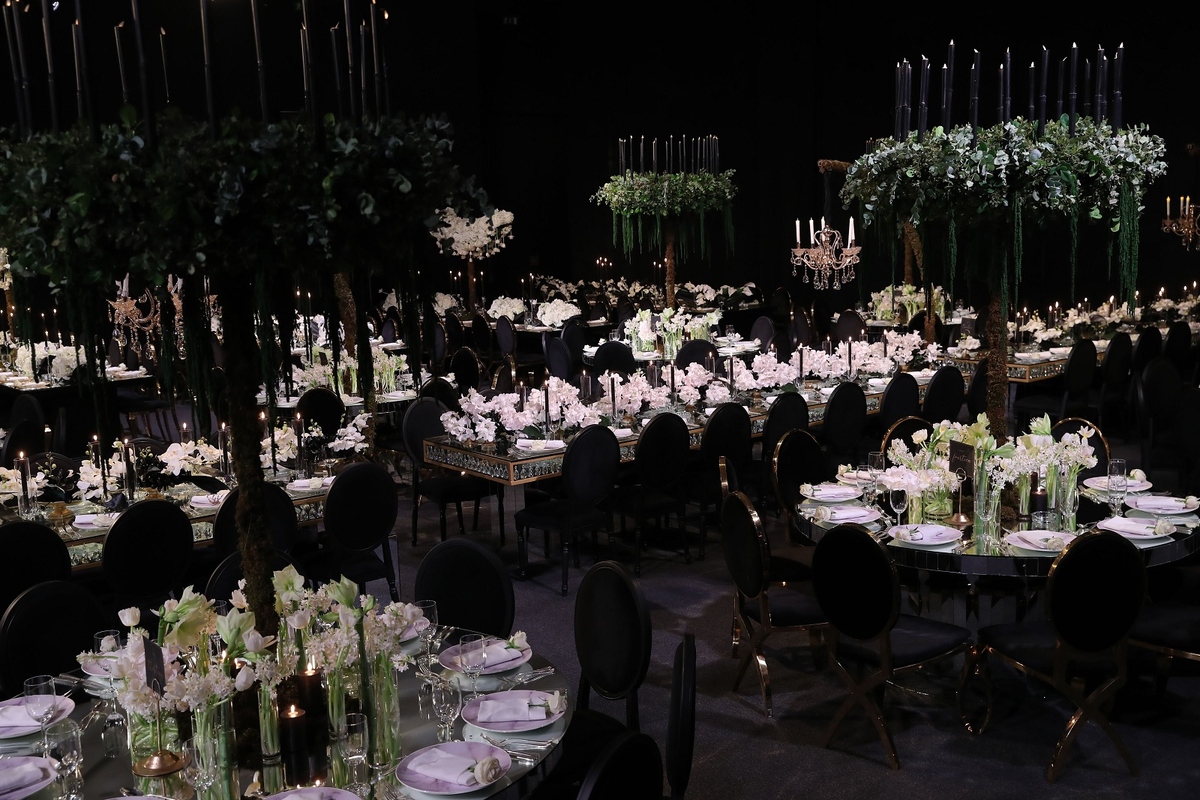 Black Wedding Decor My Event Design 