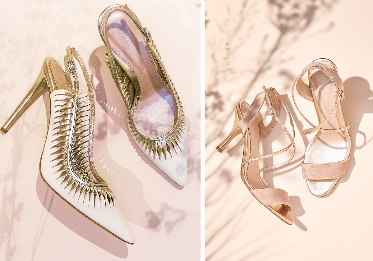 Jimmy Choo has designed a collection of timelessly elegant bridal shoes for  2021