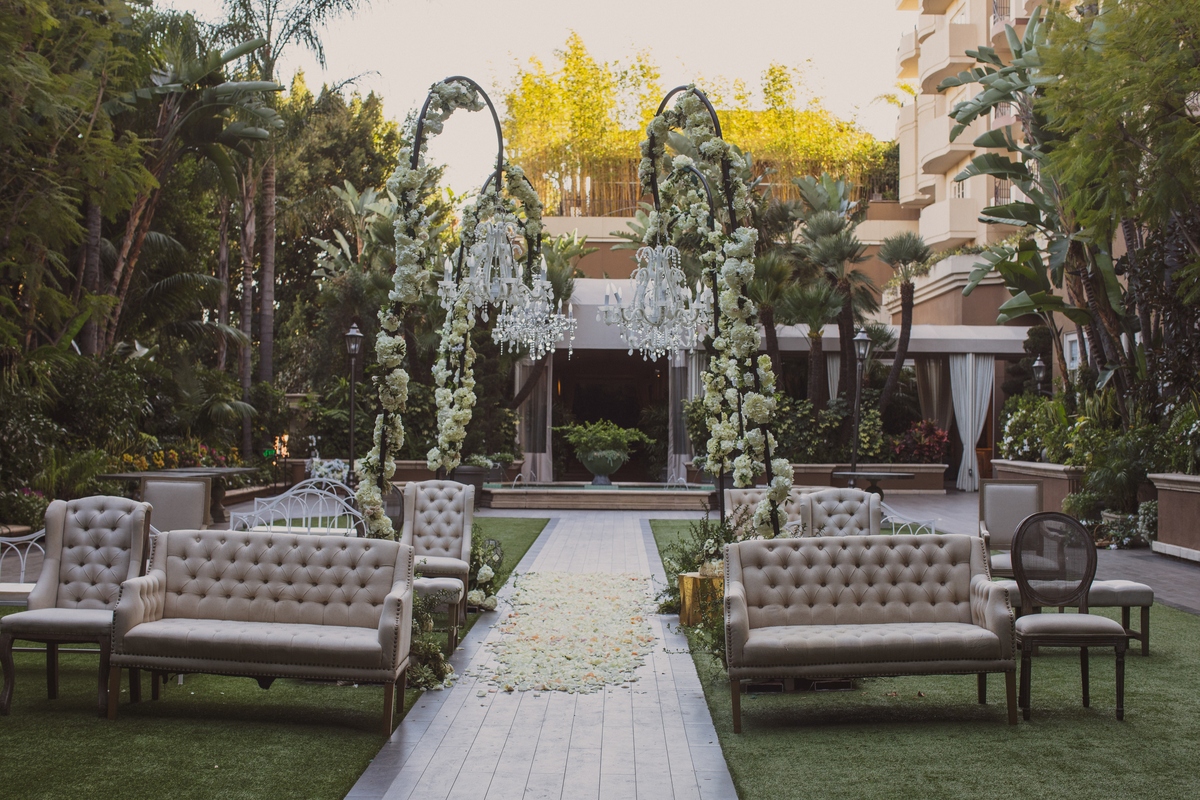 Inspiration Floral Filled Glamour At Four Seasons Los Angeles