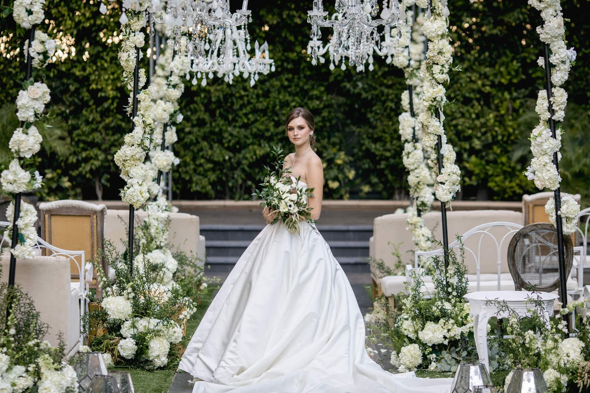 Inspiration Floral Filled Glamour At Four Seasons Los Angeles