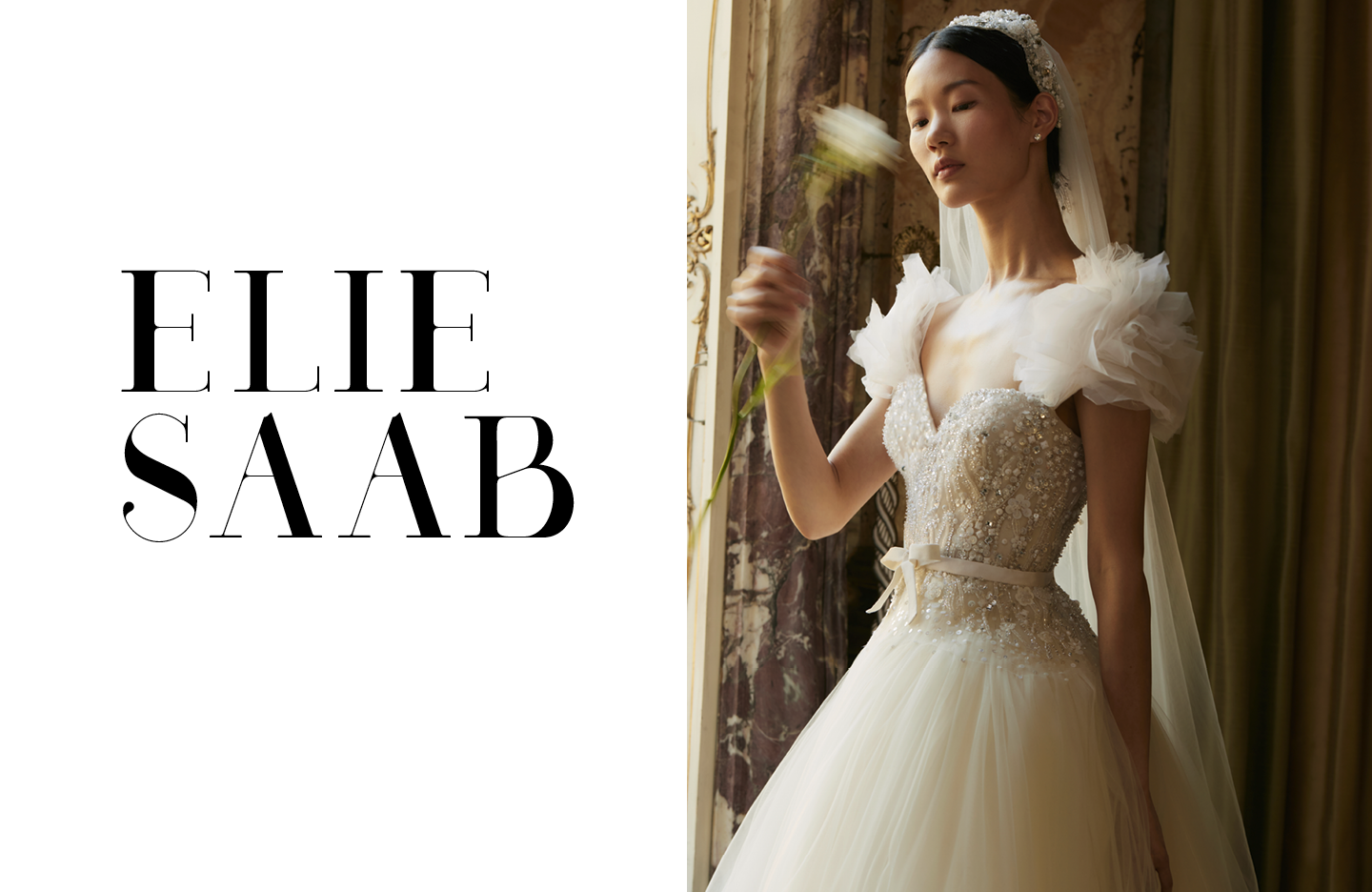 New Elie Saab Bridal Wedding Dresses