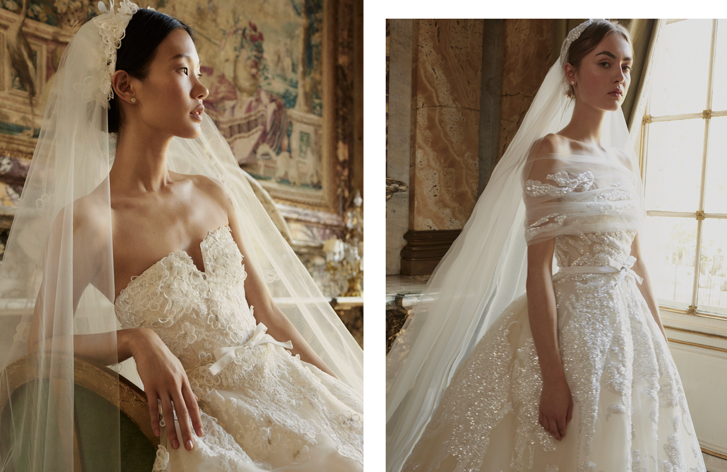 Elie Saab's Bridal 2022 Collection Is Every Fairy-Tale Bride's