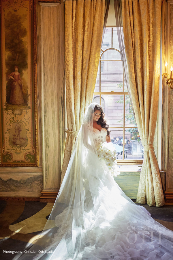 A Glamorous, Garden Themed Wedding At Cipriani In New York, NY