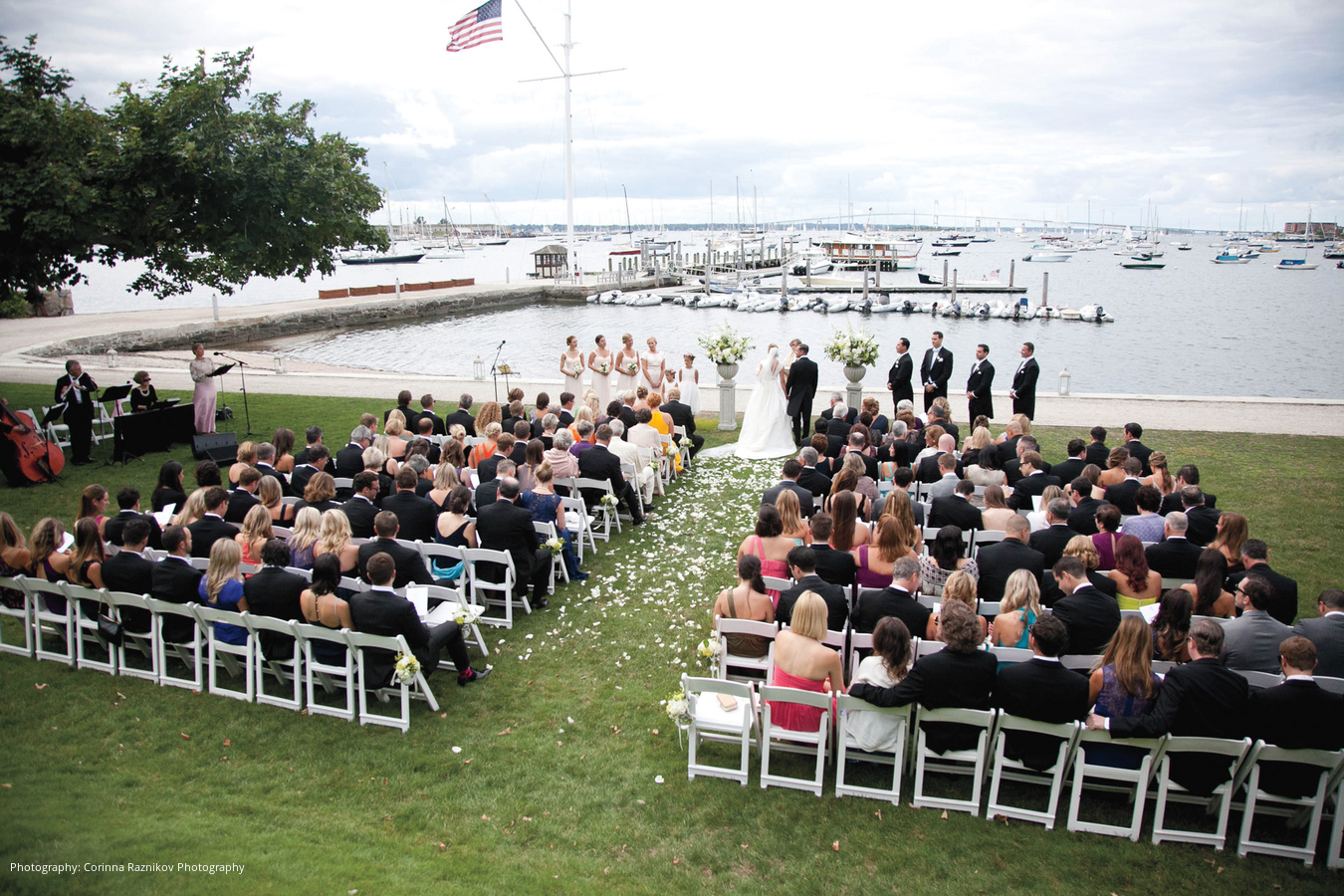 classic yacht club wedding