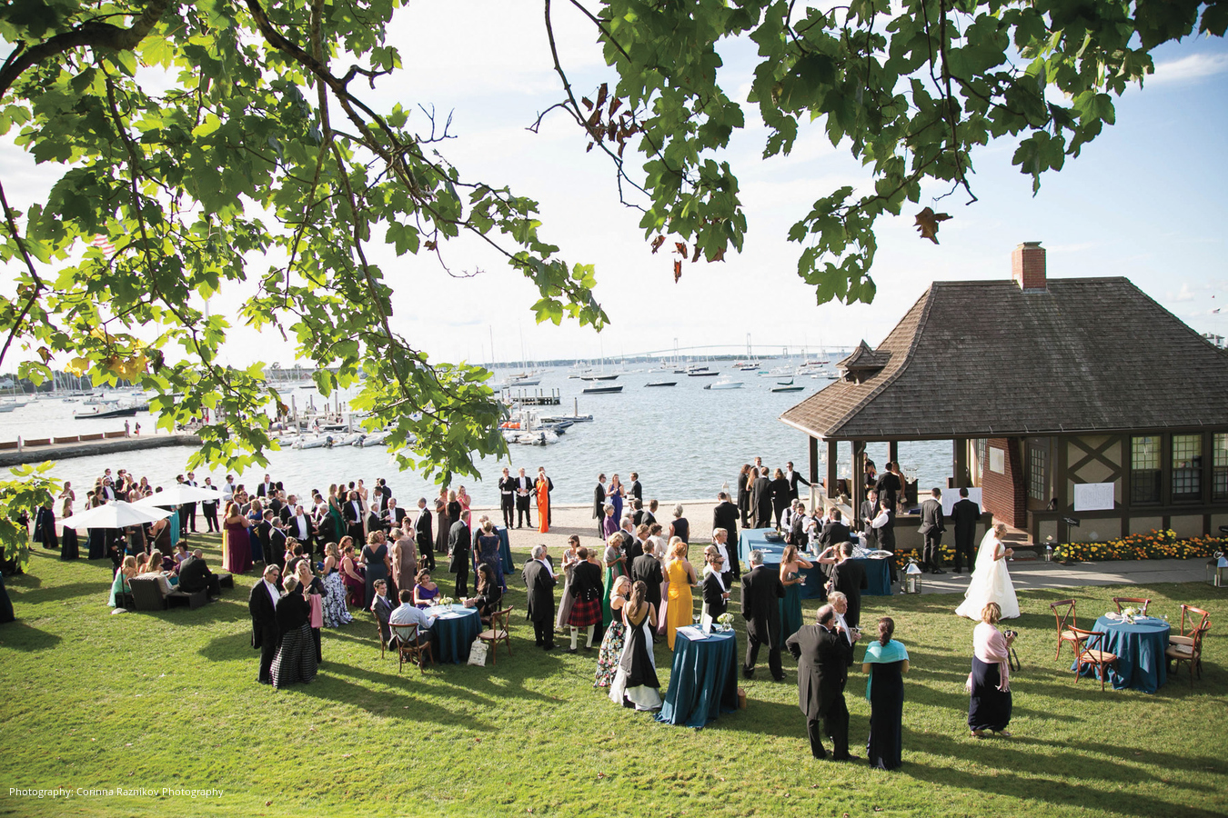 classic yacht club wedding