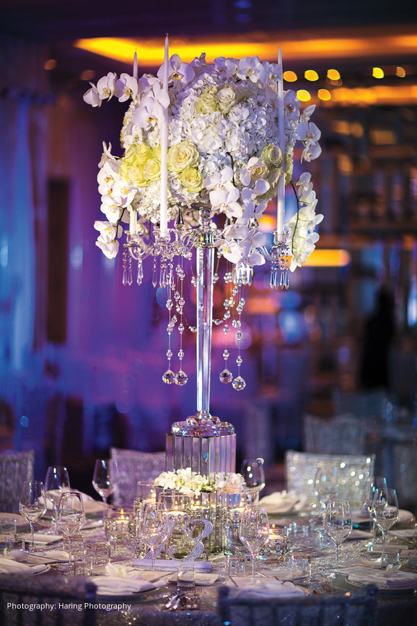 Hanging Crystal Centerpieces