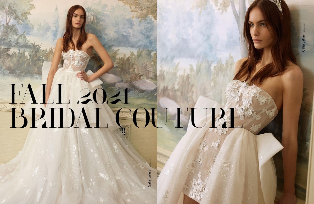 FALL 2021 BRIDAL COUTURE COLLECTIONS FROM NEW YORK BRIDAL FASHION WEEK -  Wedding Style Magazine