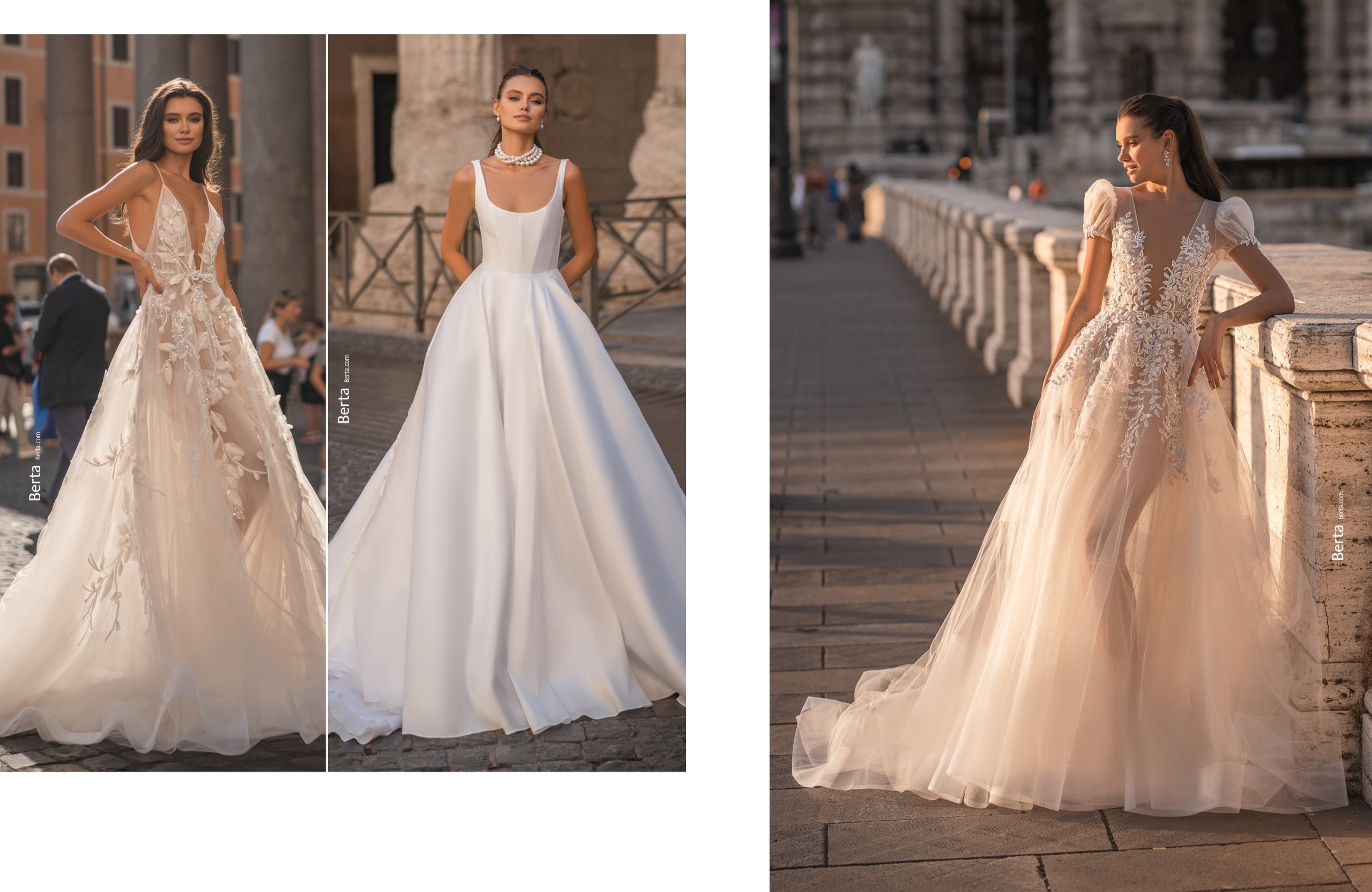 The 11 Best Deep V-Neck Wedding Dresses of 2023