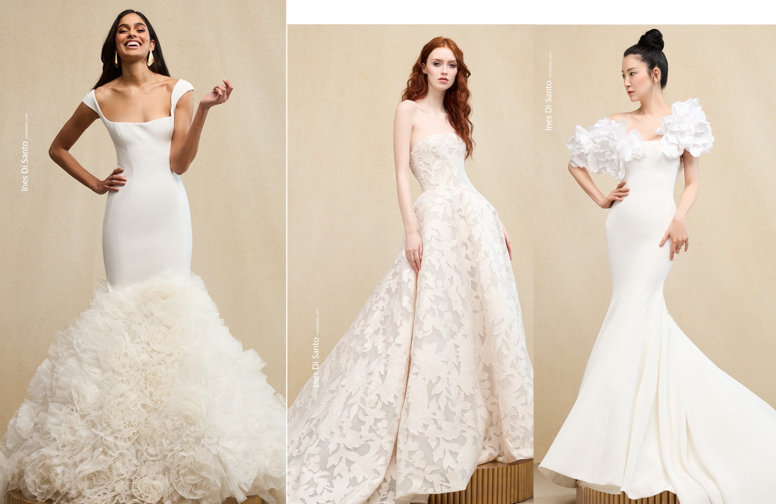 Vera Wang on three of her most iconic celebrity wedding dresses