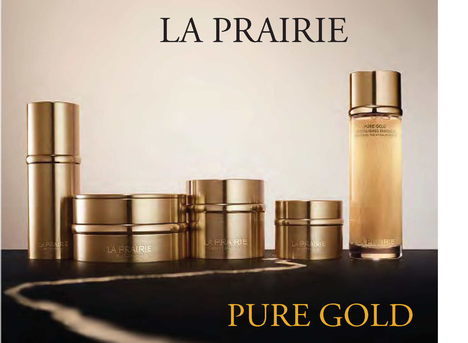 La Prairie Pure Gold Revitalizing Skincare Collection