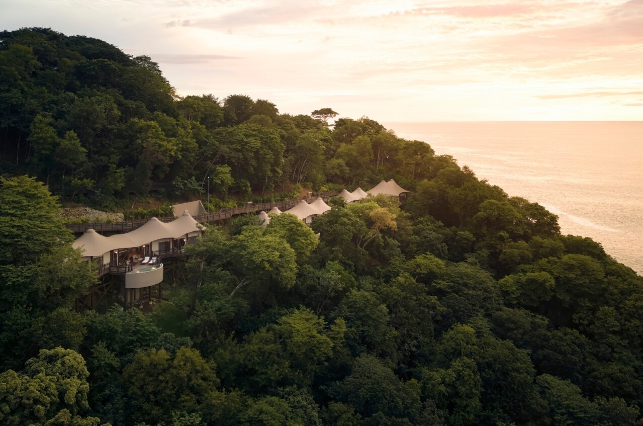 Nikajui A Ritz-Carlton Reserve Treetop-Tents-Aerial-1