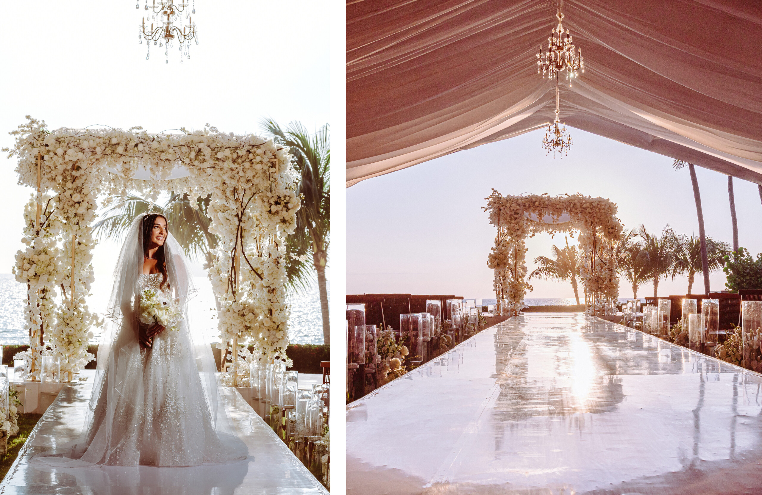 Grand Velas Riviera Nayarit wedding ceremony decor