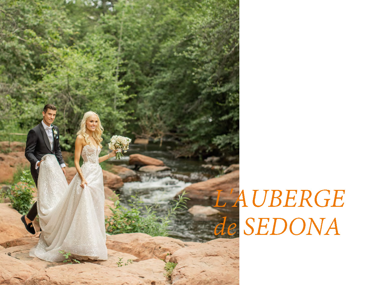 Bride & Groom in Sedona