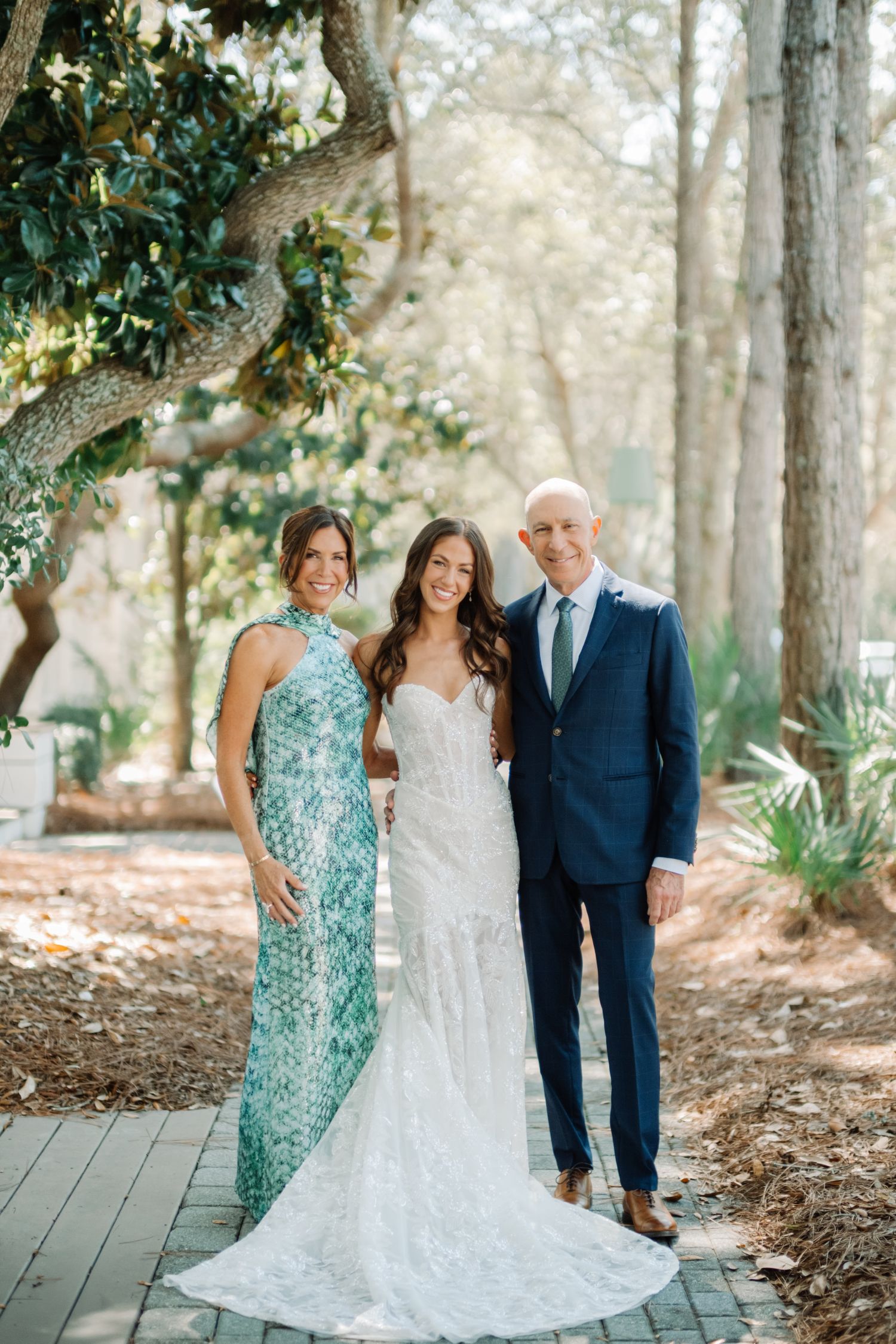 Water Color Resort Hannah + Ari_wedding_0157 Bride Mom Dad