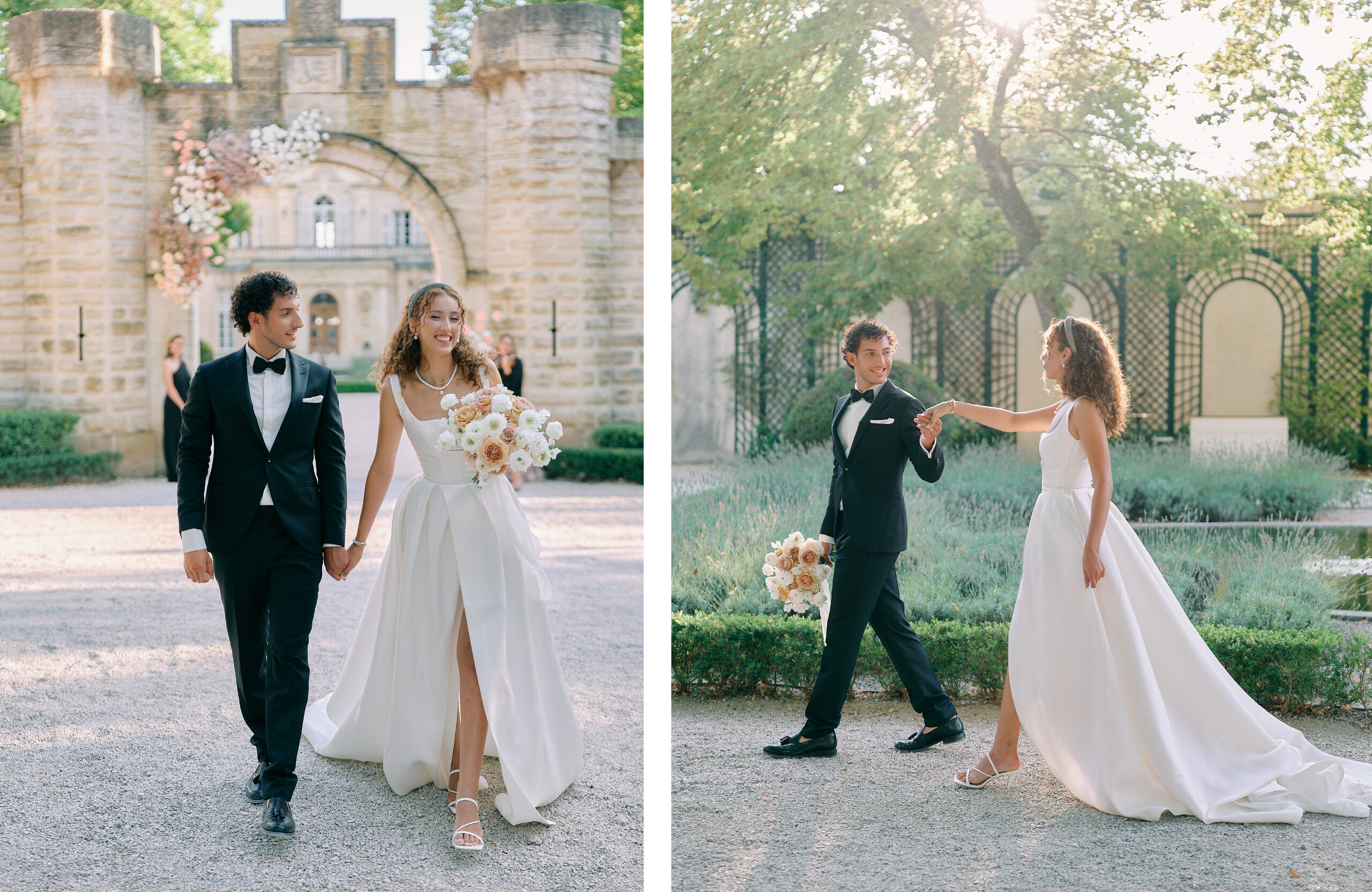 bride and groom elopement editorial shoot