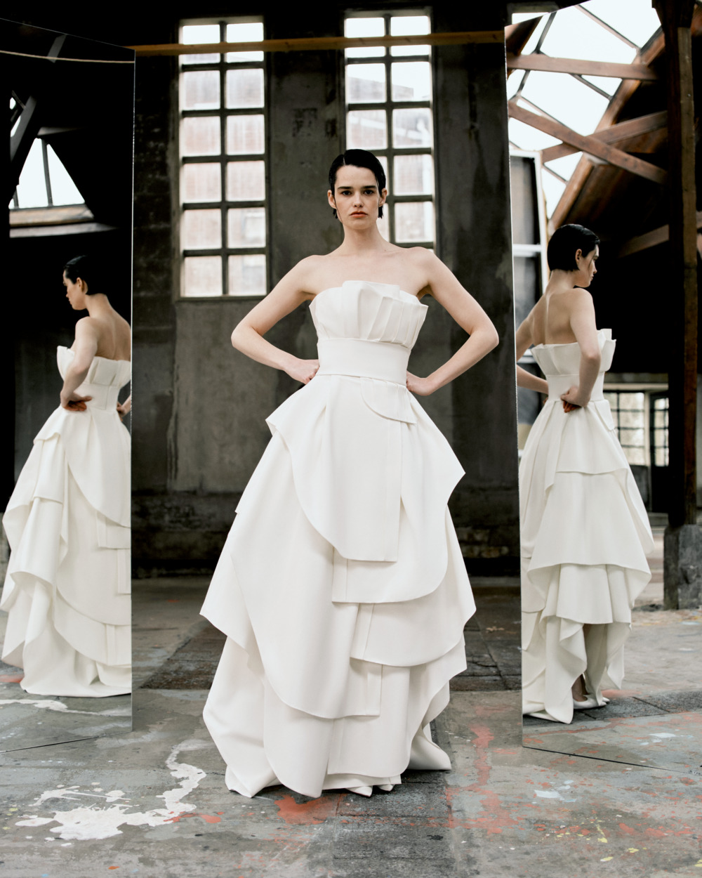 viktor&rolf spring 2027 wedding dress 
