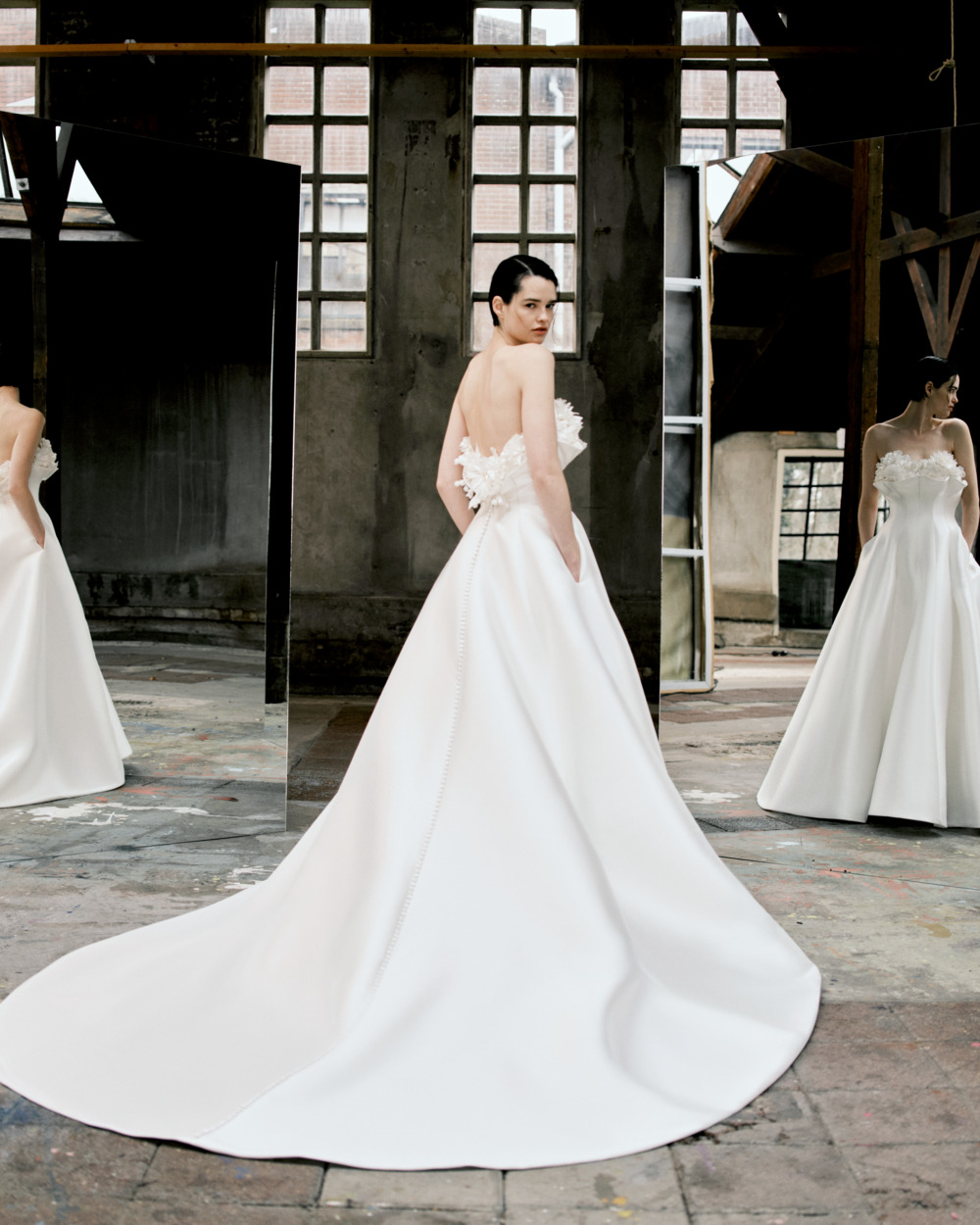 viktor&rolf spring 2027 wedding dress 
