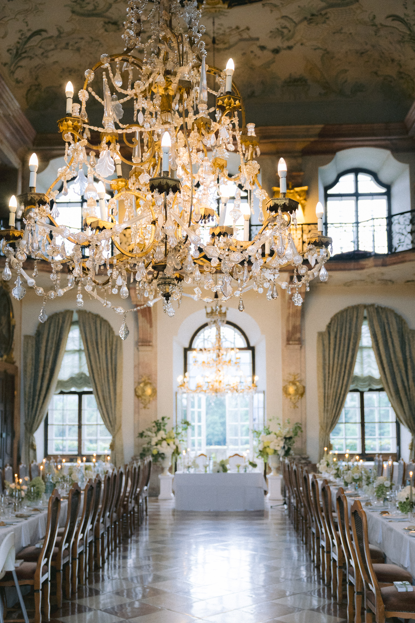 wedding reception at Schloss Leopoldskron 