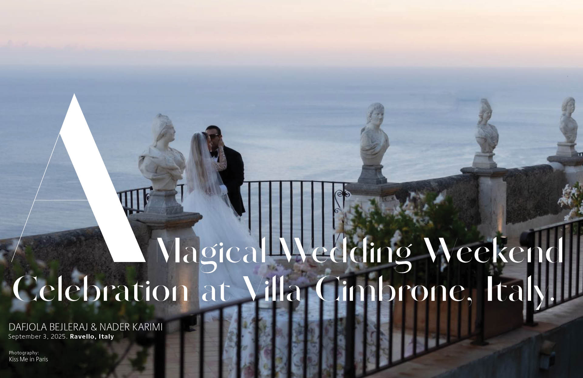 Nader & Dhaj Italy wedding
