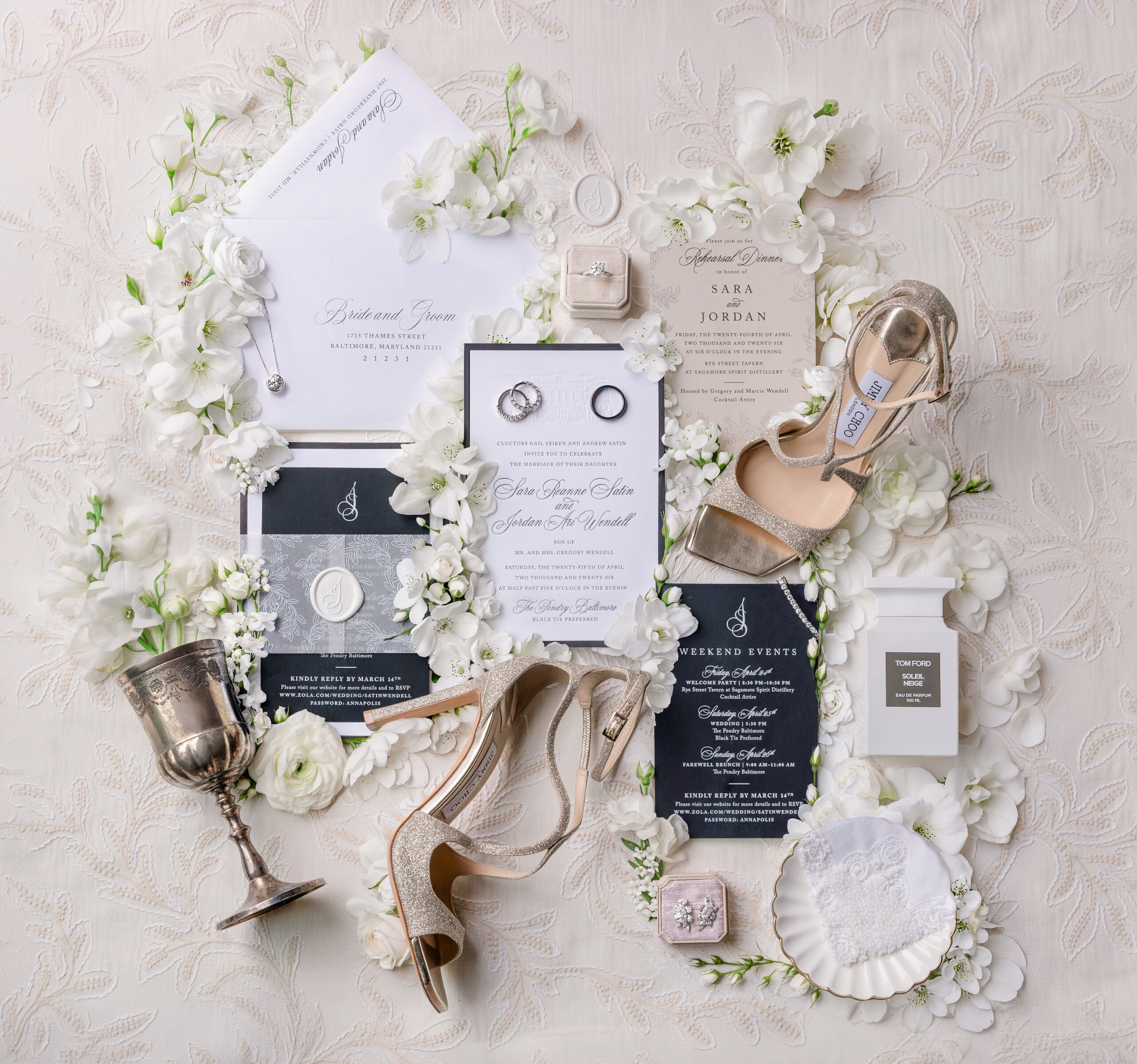 0G4A9863 black-tie wedding details flat lay