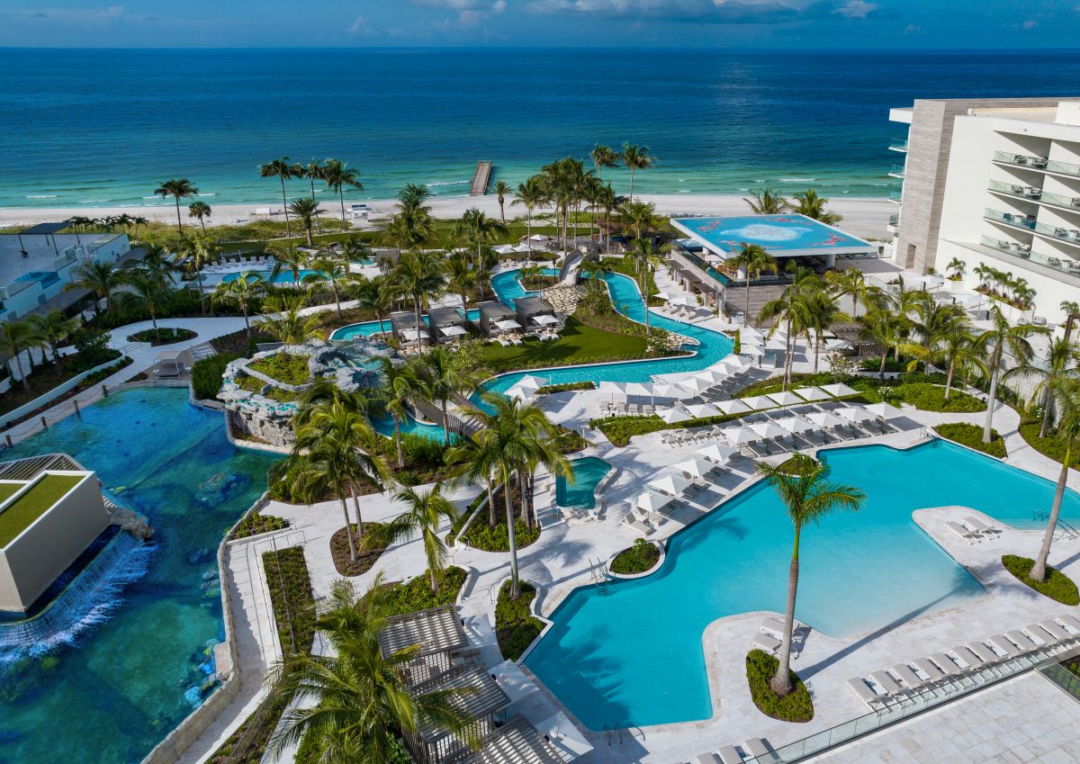 St. Regis Longboat Key Resort aerial-exterior2 St. Regis Longboat Key Resort aerial-exterior2