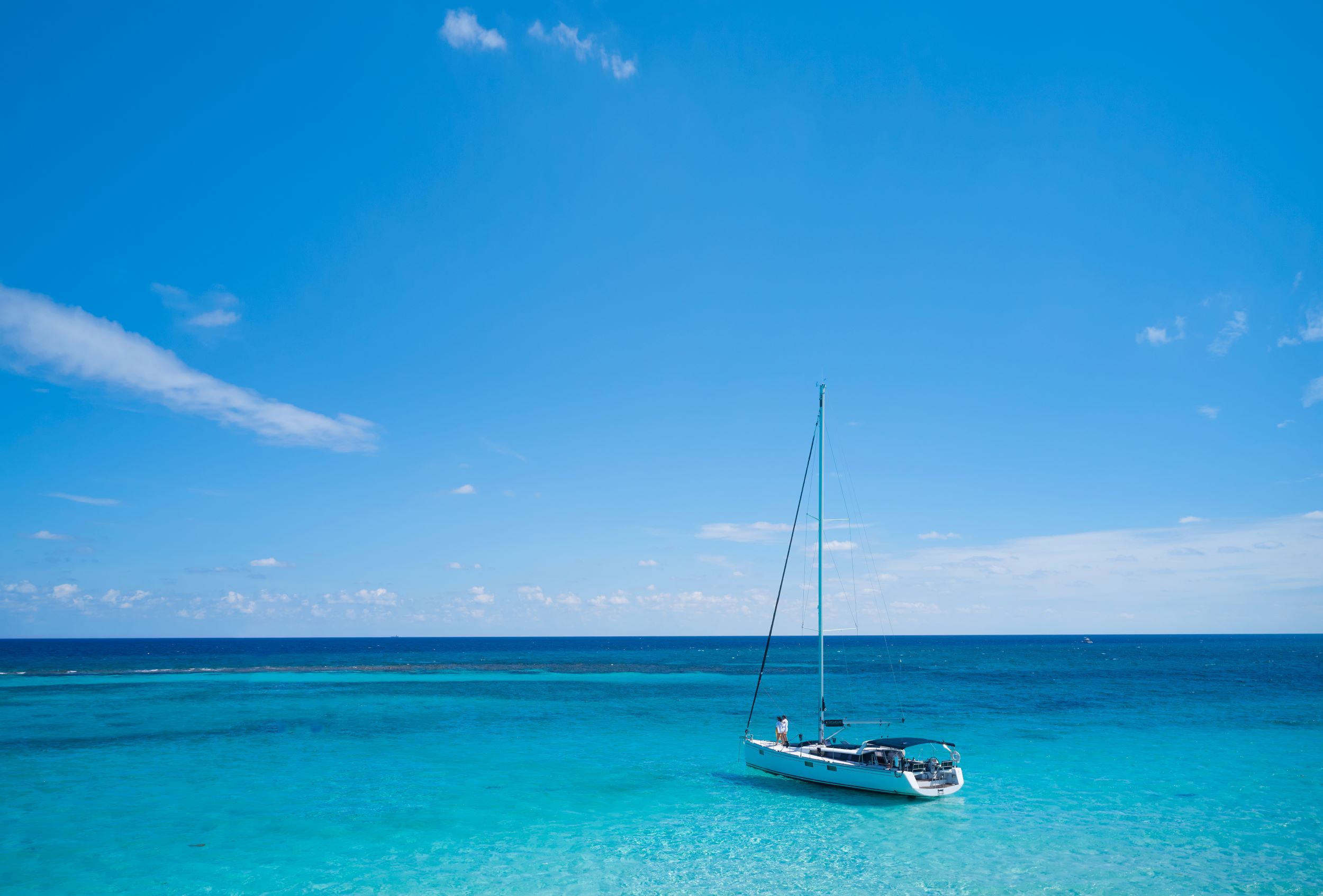 The RItz-Carlton Grand Cayman_Sailboat The RItz-Carlton Grand Cayman_Sailboat