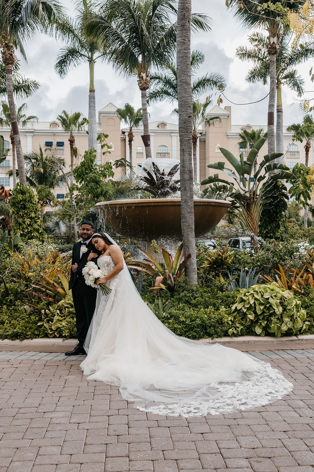 The Ritz-Carlton, Grand Cayman Couple Outside The Ritz-Carlton, Grand Cayman Couple Outside