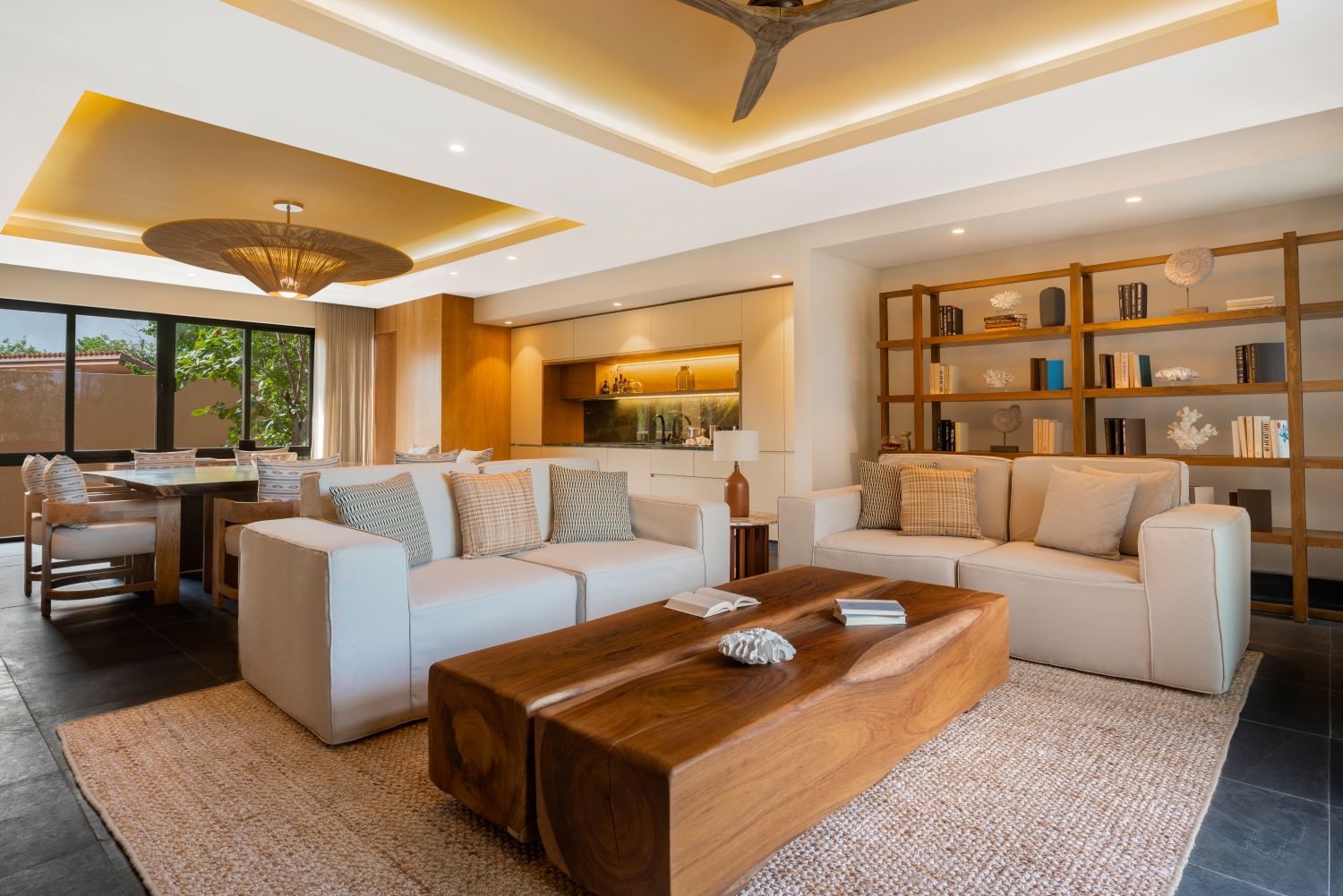 Banyan Tree Mayakoba_TWO_BEDROOM_FAMILY_RESIDENCE_LIVING_ROOM