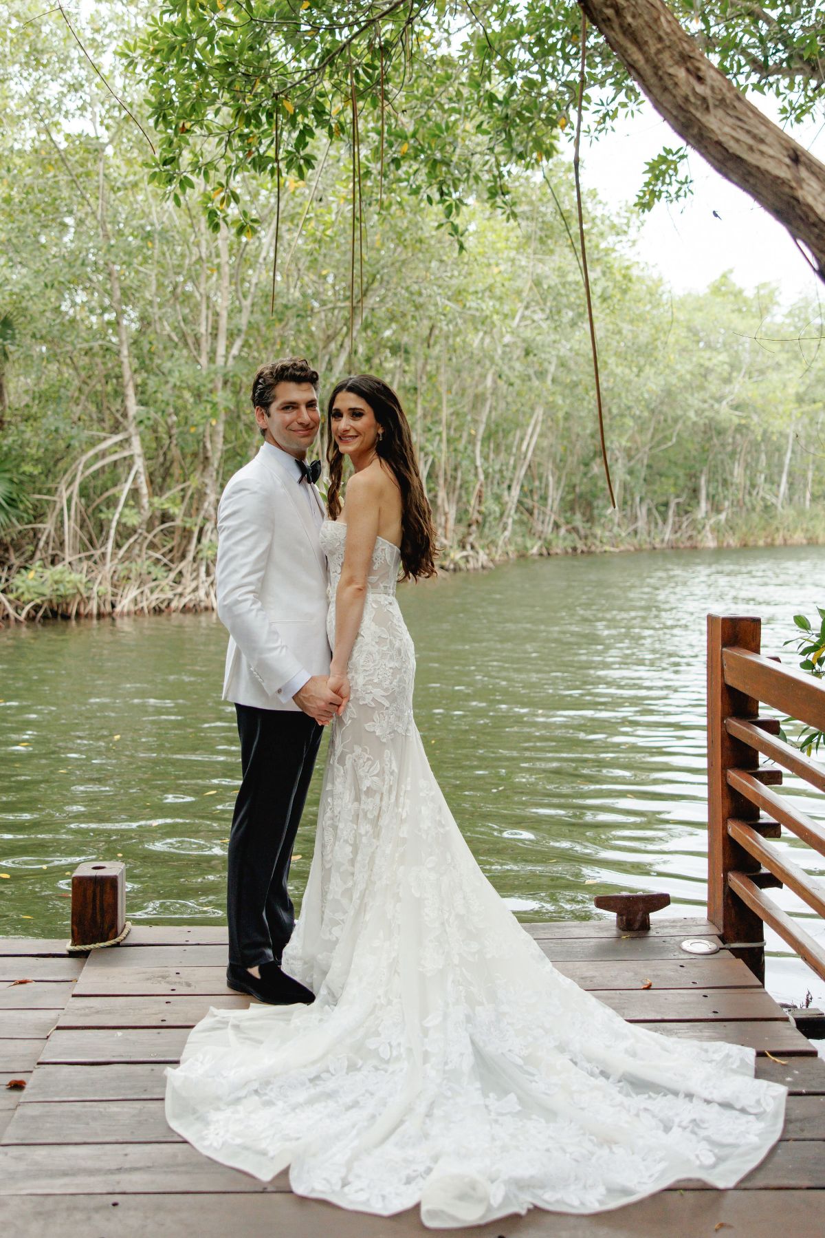 Banyan Tree Mayakoba Lauren&Zach wedding First Look